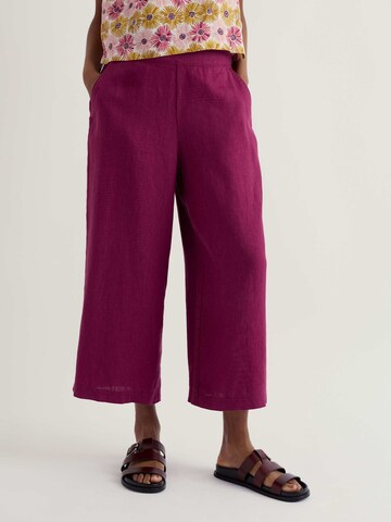 Wide Leg Pantalon 'Merrivale' Seasalt Cornwall en rose : devant