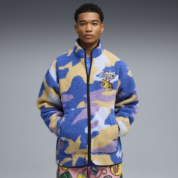 PUMA Fleece jas in Gemengde kleuren: voorkant
