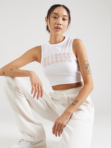 ELLESSE - Top 'Fawn' en blanco: frente