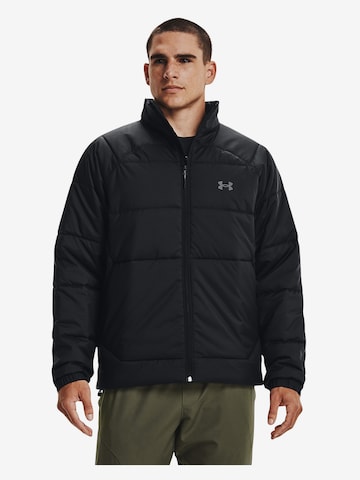 UNDER ARMOUR Outdoor jacket in Black: front