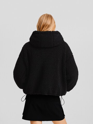 Bershka Winter jacket in Black