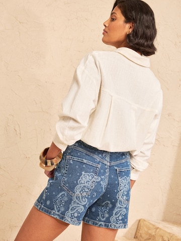 love & roses Regular Jeans in Blauw