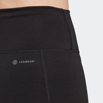 ADIDAS PERFORMANCE Skinny Spothose 'Train Essentials Dance High-Waisted' in Schwarz