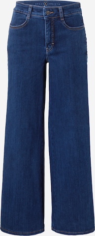 Wide Leg Jean 'DREAM WIDE' MAC en bleu : devant