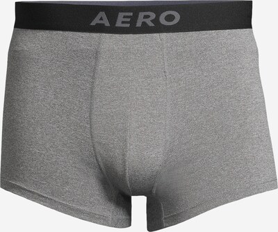 AÉROPOSTALE Boxershorts in de kleur Grijs / Grijs gemêleerd / Zwart, Productweergave