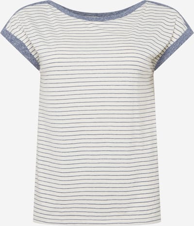 Tricou Esprit Curves pe bleumarin / alb, Vizualizare produs