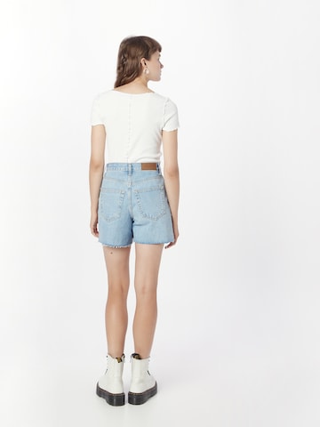 TOPSHOP Regular Shorts in Blau