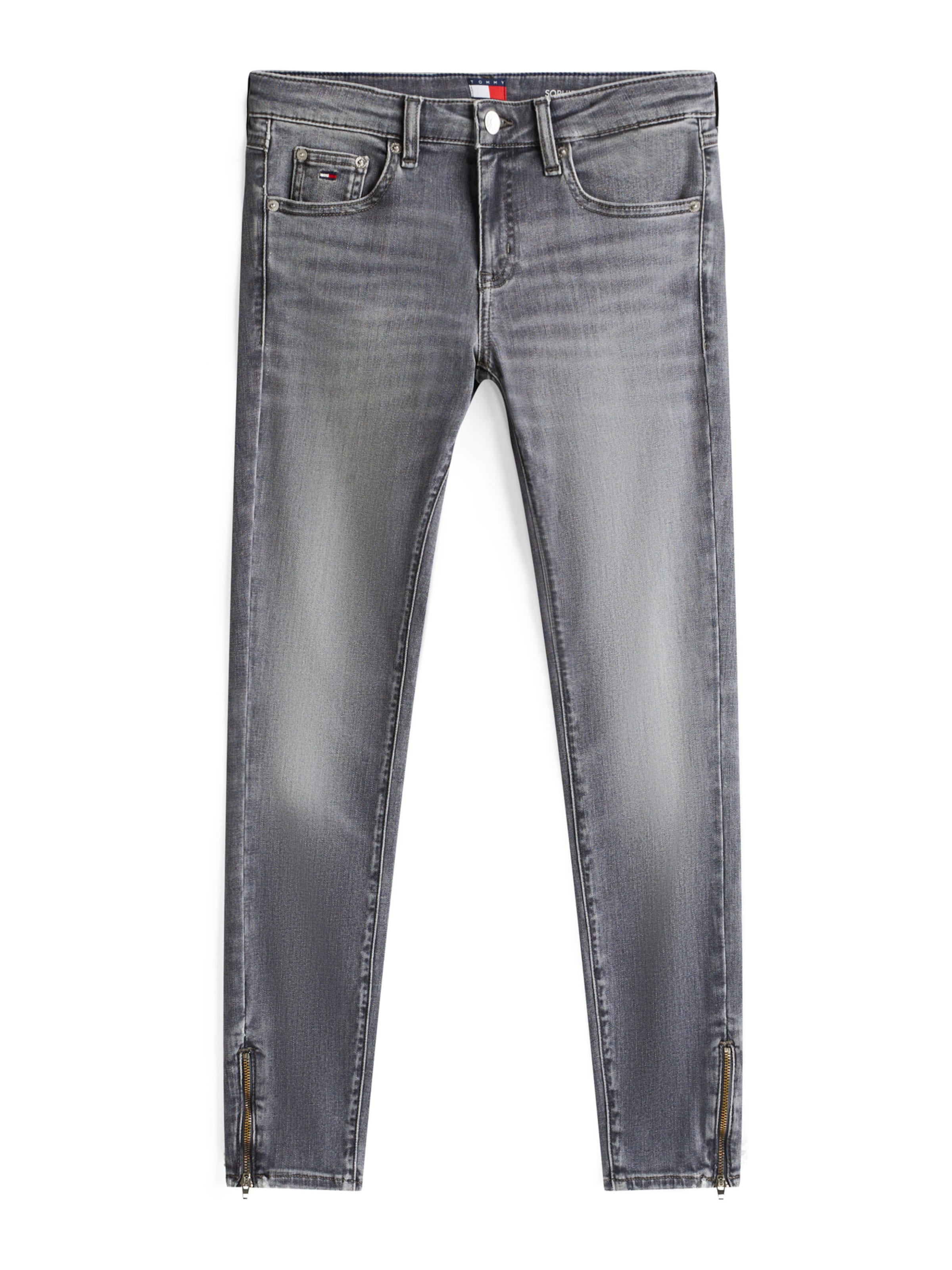 Tommy Jeans Slim fit Jeans in Grey: front