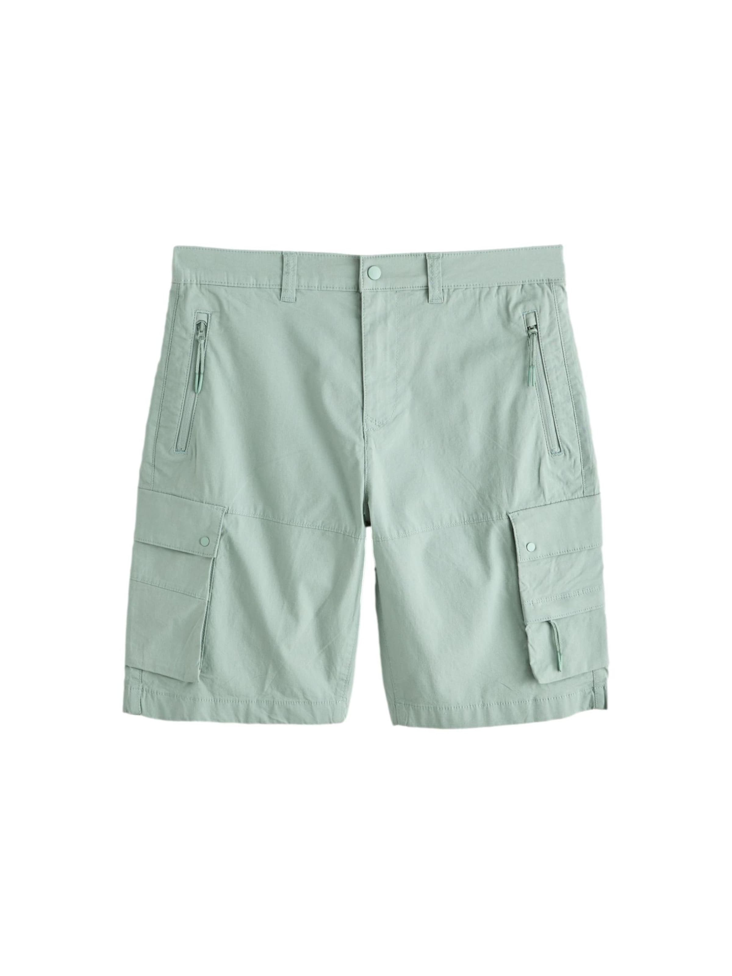Next Regular Cargo trousers in Green: front