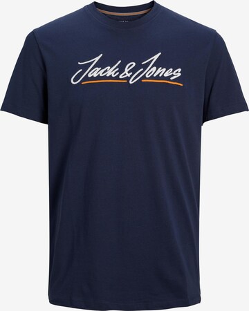 JACK & JONES Shirt 'Tons Upscale' in Blauw: voorkant