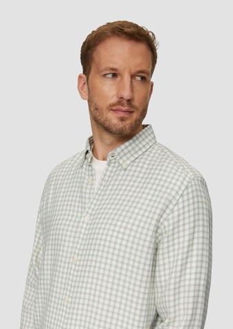 s.Oliver Regular fit Button Up Shirt in White