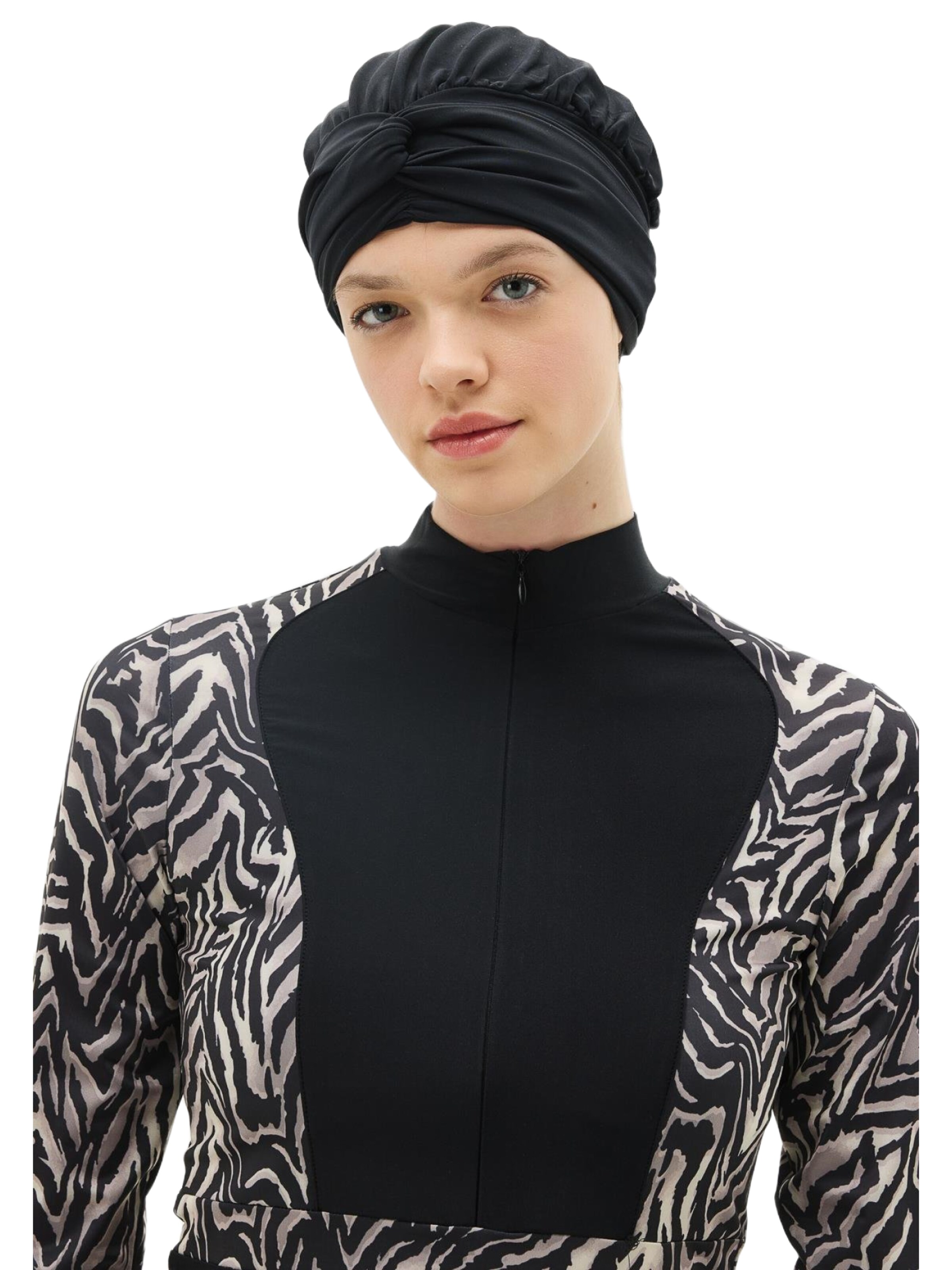 C&City Badpakjurk in Zwart