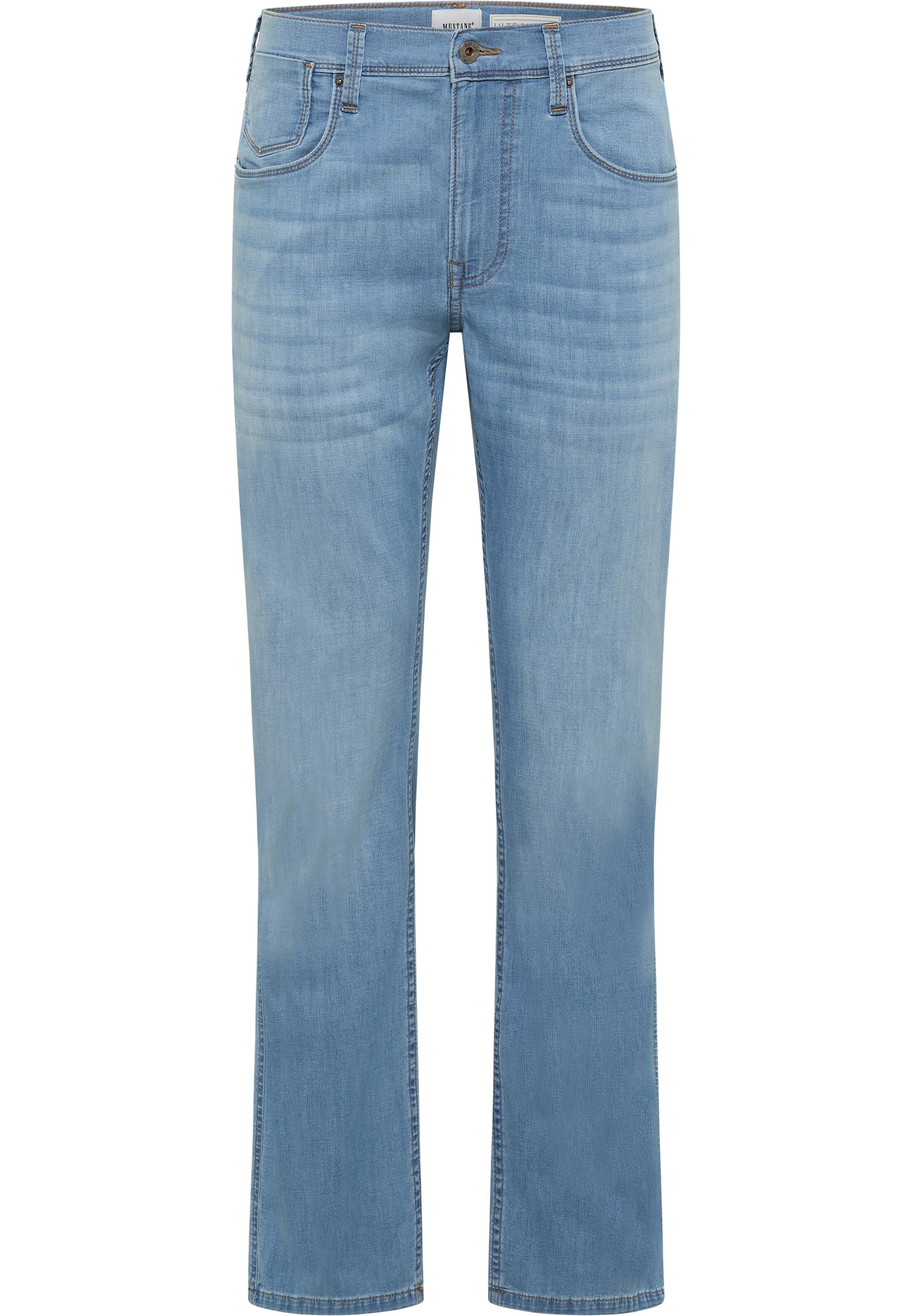 MUSTANG Loosefit Hose 'Tramper' in Blau: Vorderseite