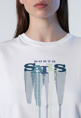 North Sails T-Shirt in Weiß