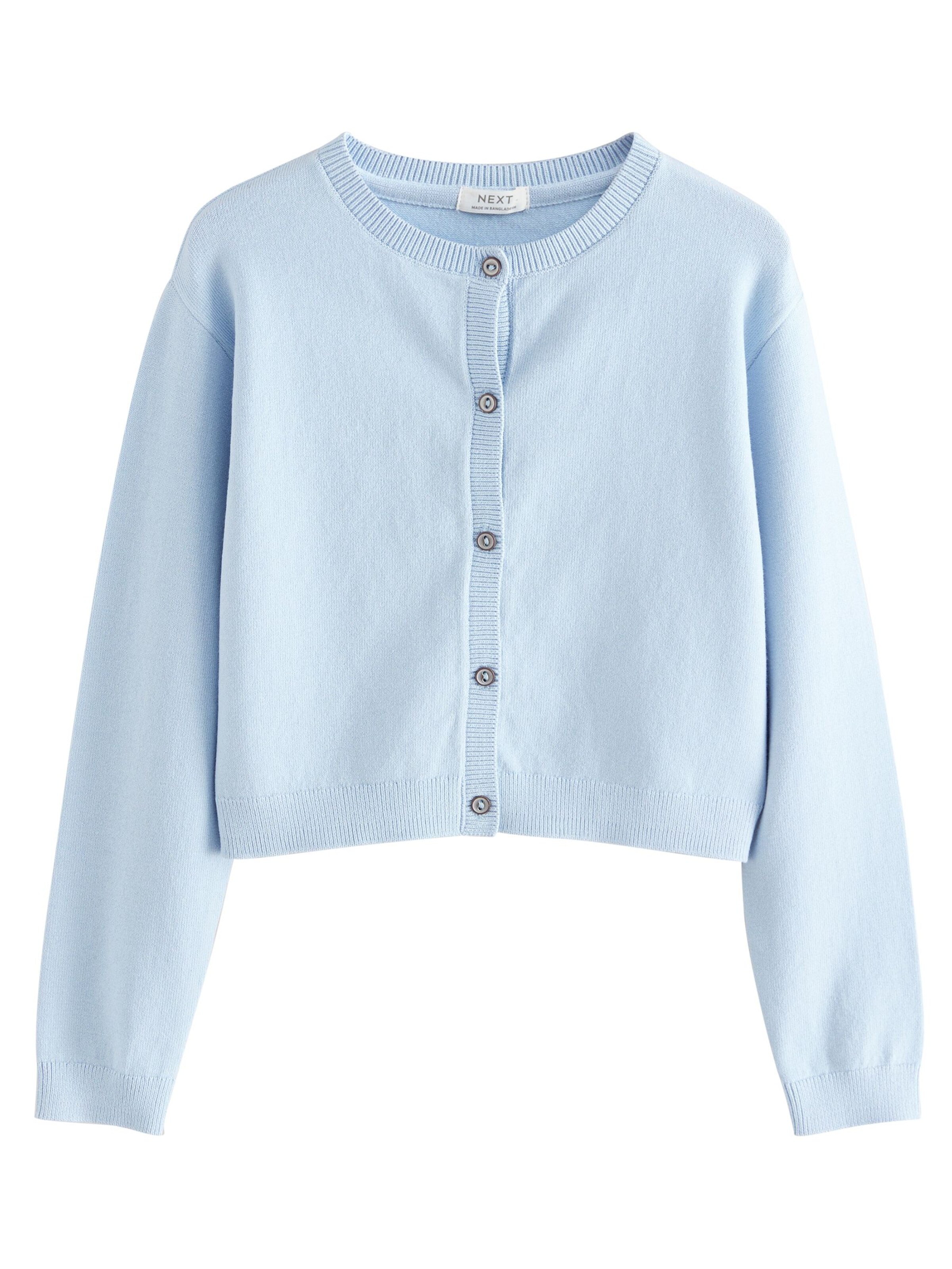 Next Strickjacke in Blau: Vorderseite
