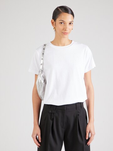 My Essential Wardrobe T-Shirt 'Hanne' in Weiß: Vorderseite