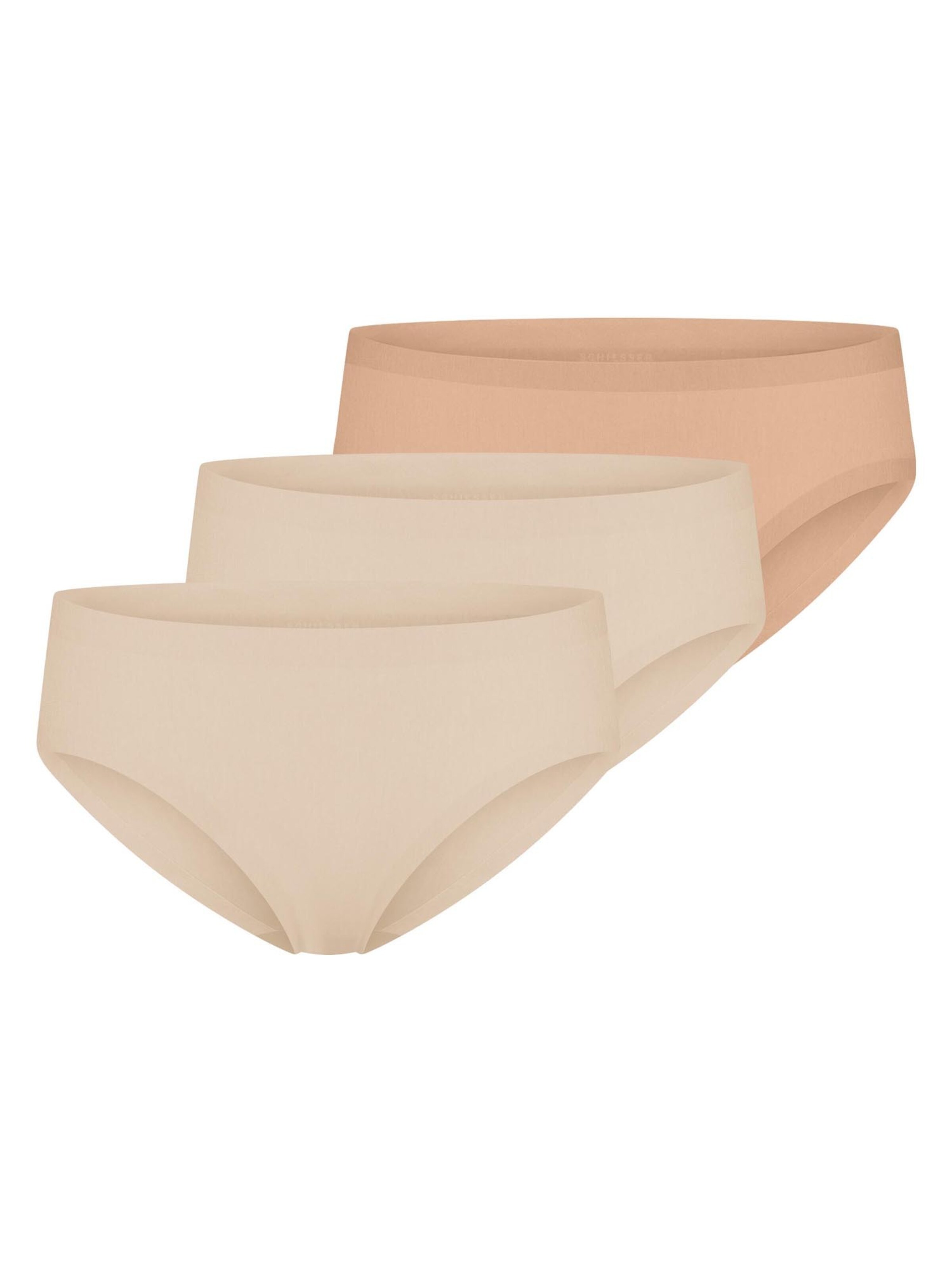 SCHIESSER Panty 'Invisible Cotton' in Brown: front
