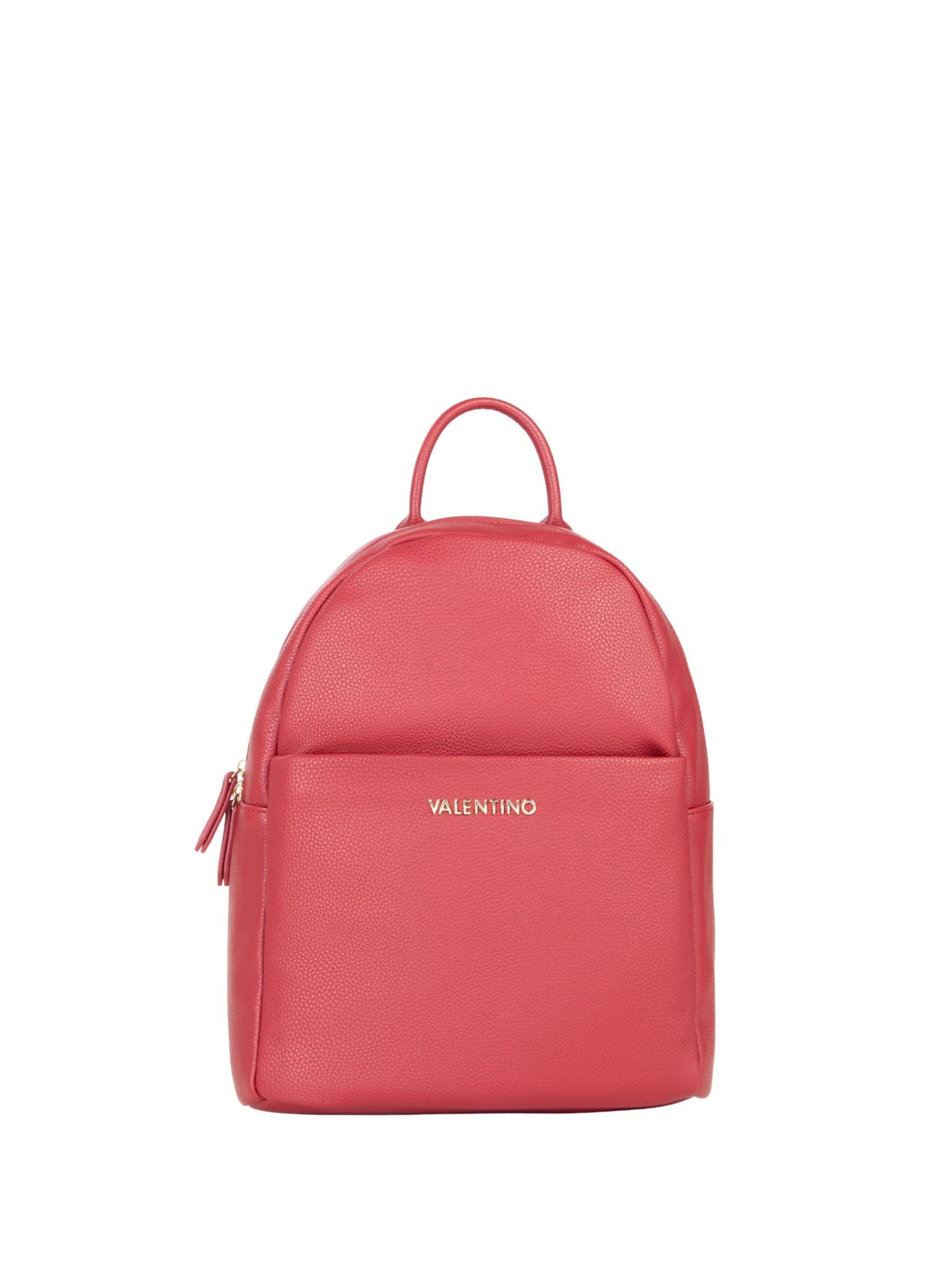 VALENTINO Rygsæk 'Sac à dos Never Valentino Rosso Scuro' i rød: forside