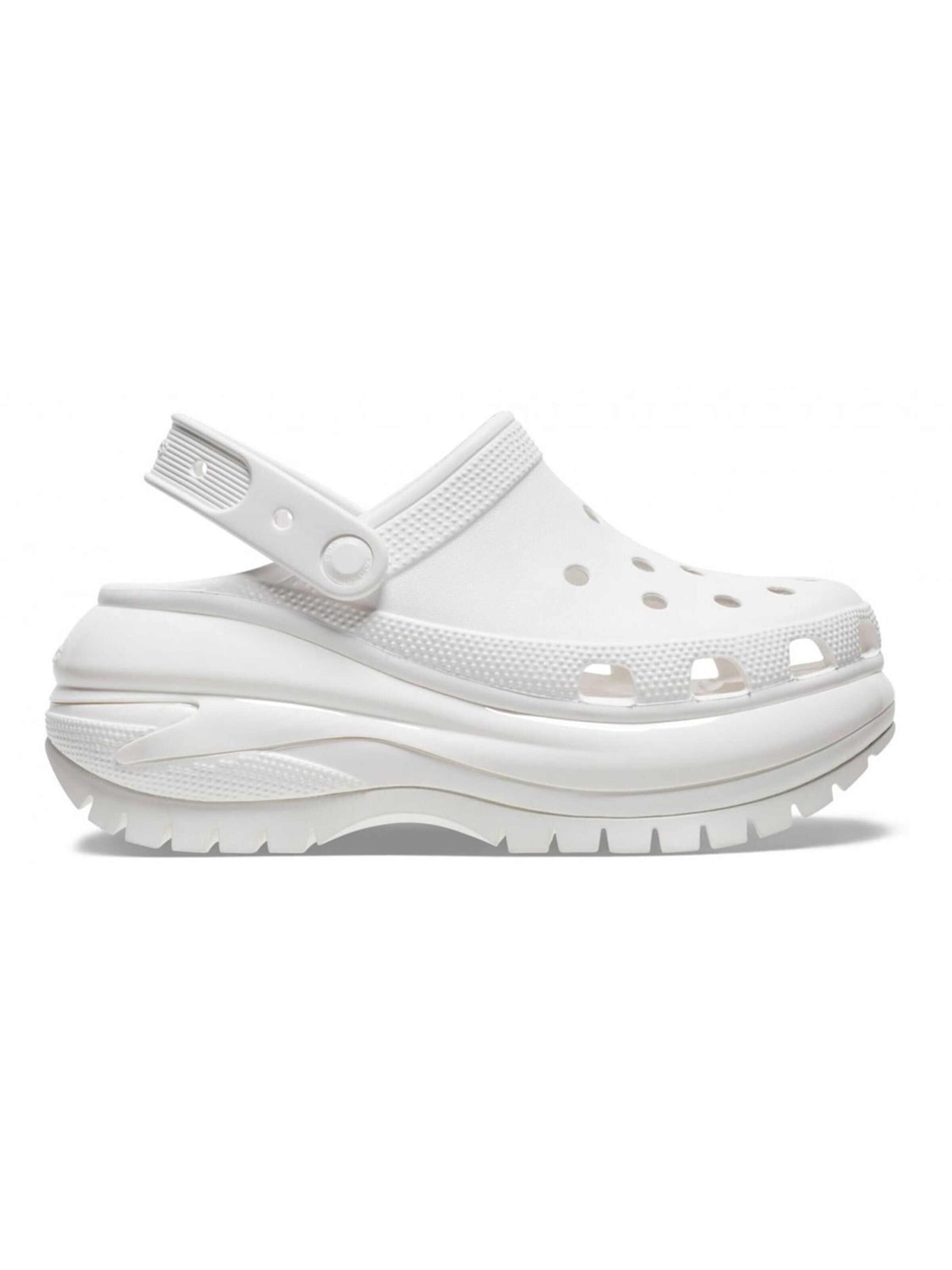 Sabots 'Mega Crush' Crocs en blanc