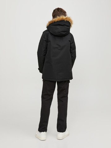 Jack & Jones Junior Winterjas 'Craft' in Zwart