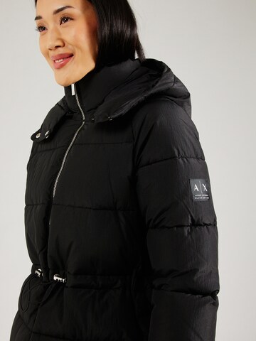 Manteau d’hiver ARMANI EXCHANGE en noir