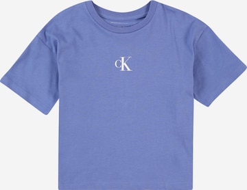 Calvin Klein Jeans Футболка в Синий: спереди