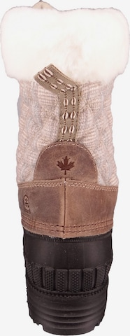 Kamik Lace-Up Boots in Brown