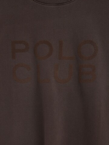 Polo Club T-Shirt in Braun
