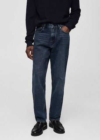 MANGO MAN Regular Jeans 'Bob' in Blauw: voorkant