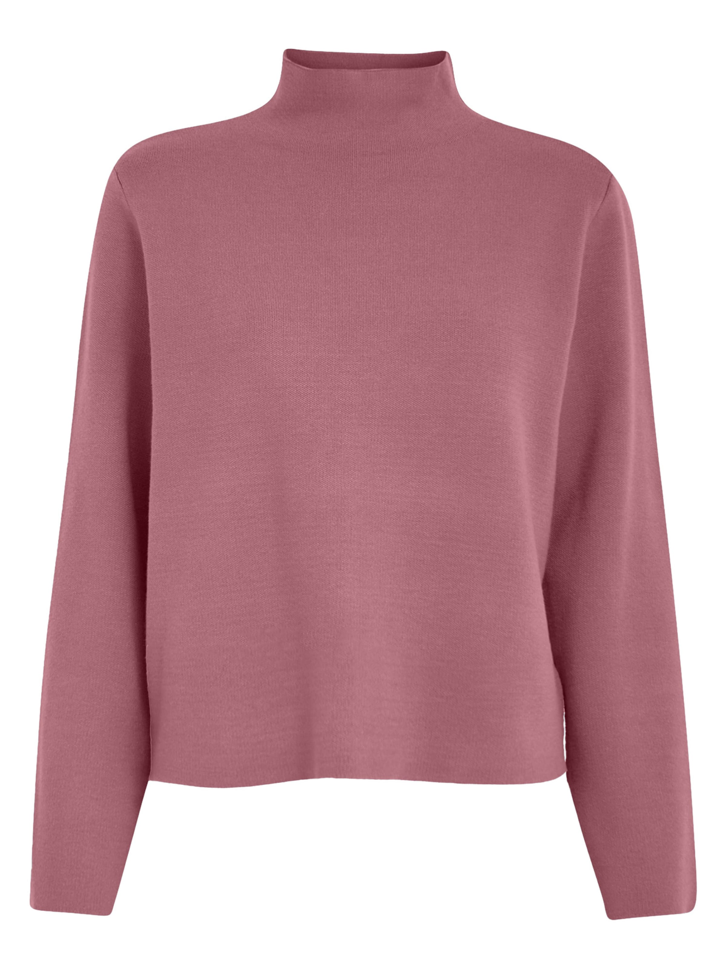 minus - Jersey ' MSLupi High Neck Knit Pullover ' en rosa: frente