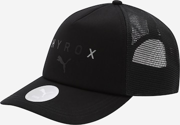 PUMA Sportcap 'PUMA x HYROX' in Schwarz: Vorderseite