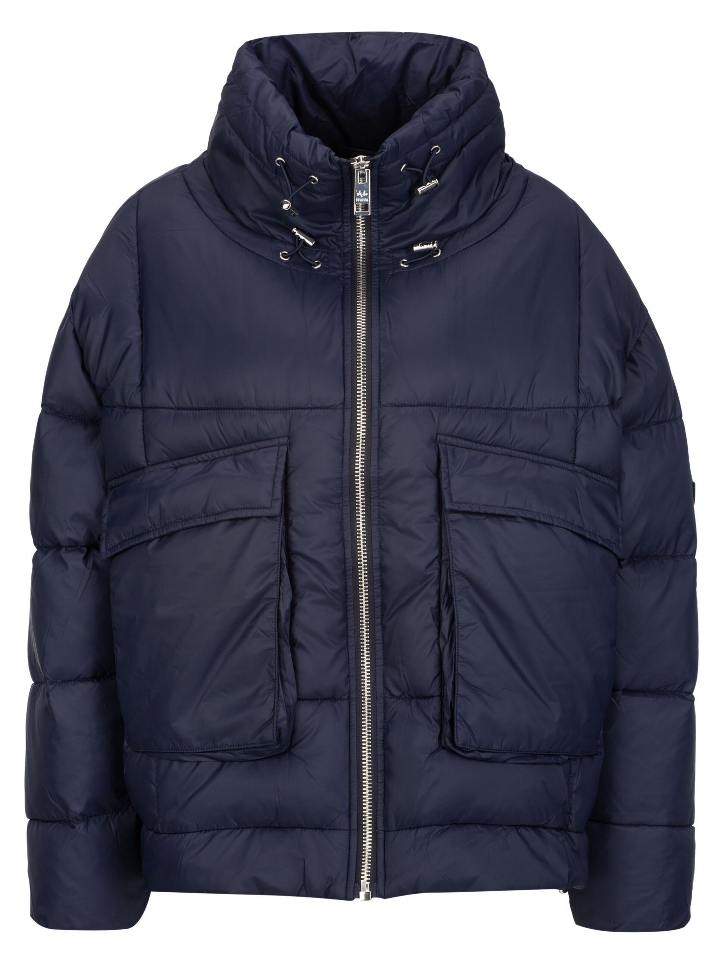 19V69 ITALIA Winterjacke 'Alina' in Blau: Vorderseite