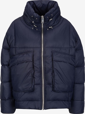 19V69 ITALIA Winterjacke 'Alina' in Blau: Vorderseite