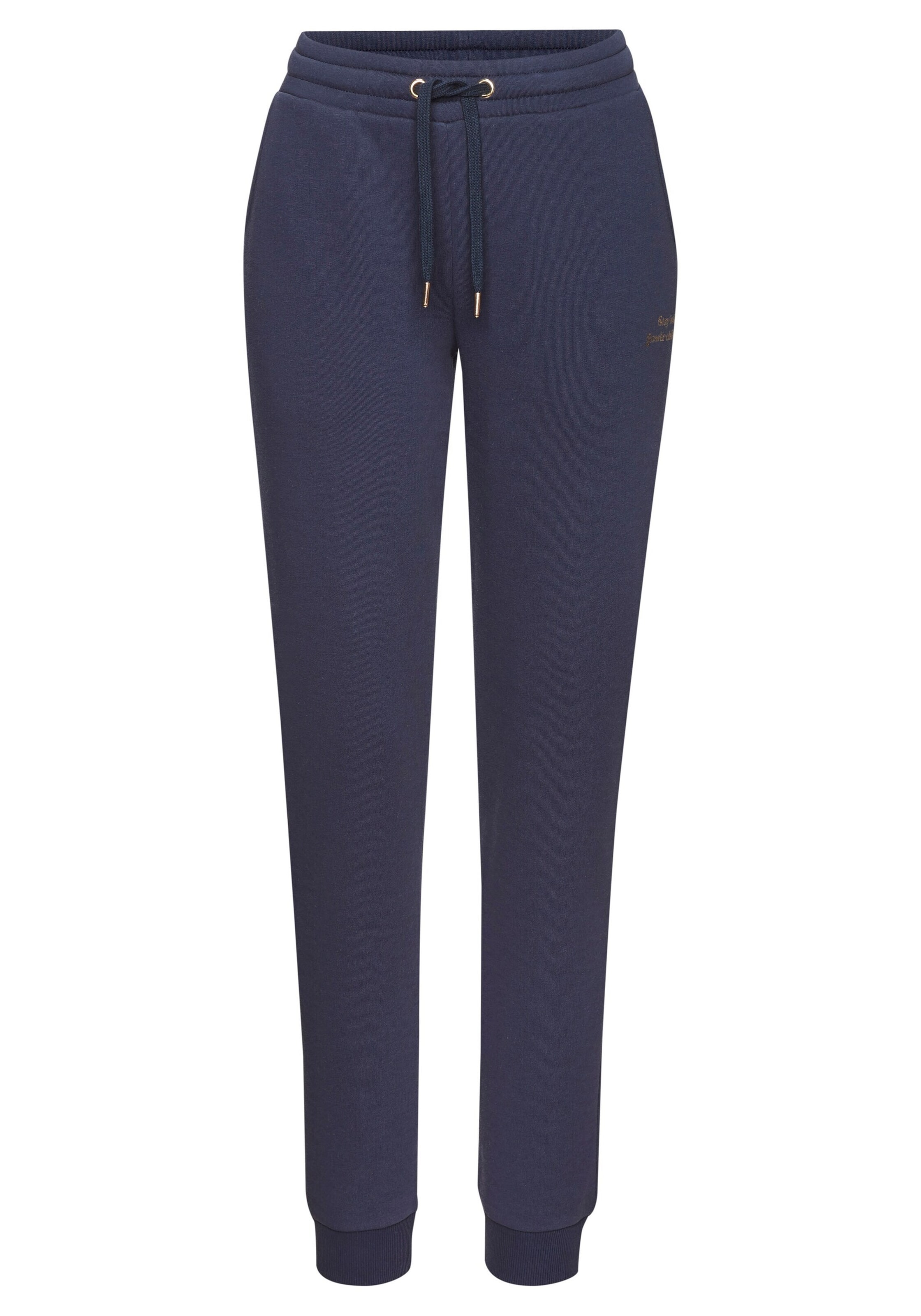 LASCANA Tapered Trousers in Blue: front