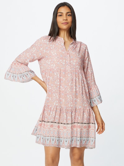 ZABAIONE Shirt Dress 'Esra' in Mixed colors / Peach, View model