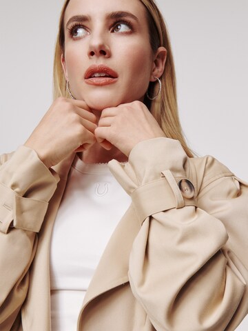 Daahls by Emma Roberts exclusively for ABOUT YOU Between-Seasons Coat 'Josefin' in Beige