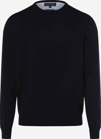 Pull-over Finshley & Harding en bleu : devant