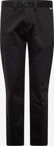 Tommy Jeans Slim fit Chino Pants 'AUSTIN' in Black: front