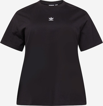 ADIDAS ORIGINALS - Camisa funcionais em preto: frente