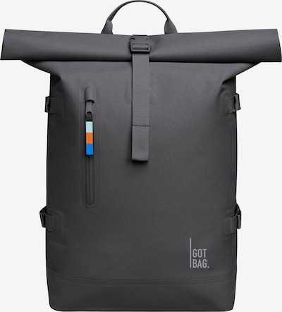 Got Bag Rucksack 'Rolltop 2.0' in blau / grau / blutrot, Produktansicht