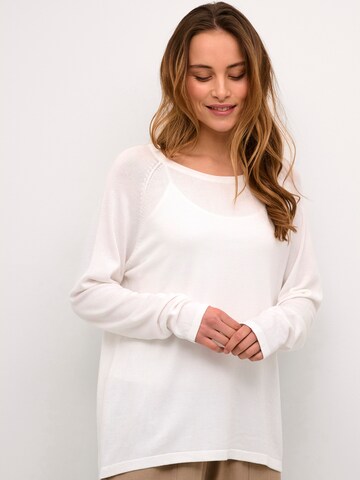 CULTURE Pullover 'Annemarie' in Beige: Vorderseite