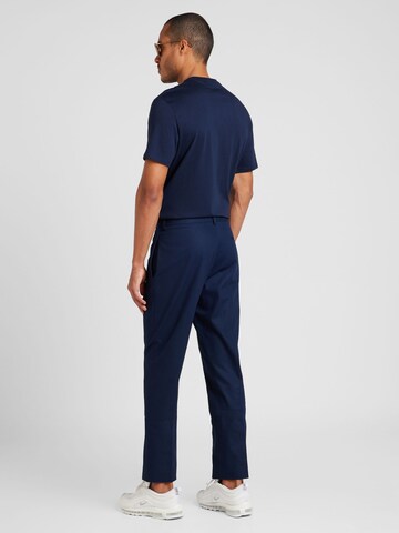 TOPMAN Обычный Брюки со складками в Синий