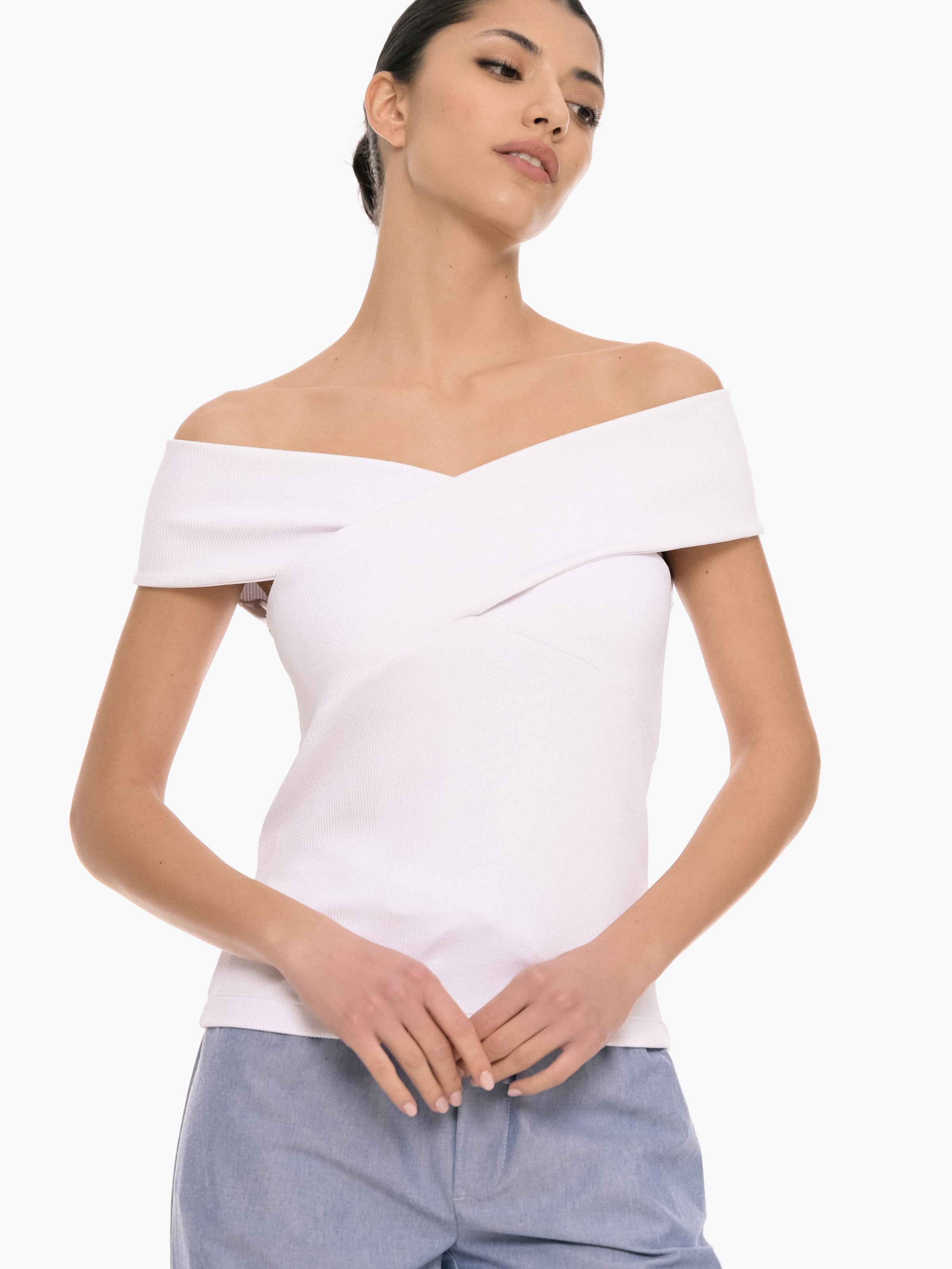 4TAILORS T-shirt i vit