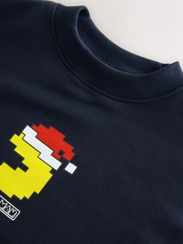Next Sweatshirt 'Pacman' in Blue