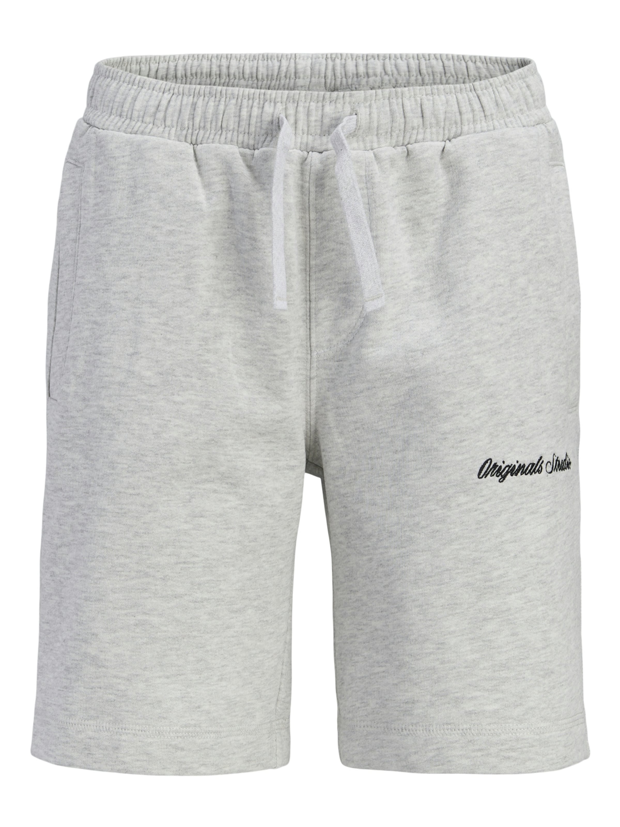 Jack & Jones Junior Regular Broek 'Karl Norrebro' in Grijs: voorkant