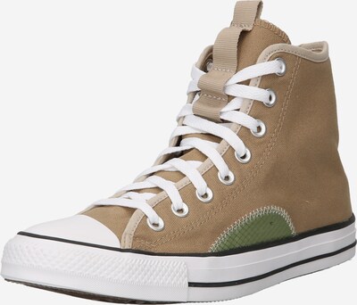 CONVERSE Sneaker 'Chuck Taylor All Star' in braun / dunkelgrün / weiß, Produktansicht