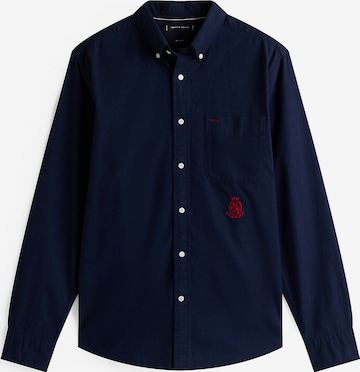 Coupe regular Chemise TOMMY HILFIGER en bleu : devant