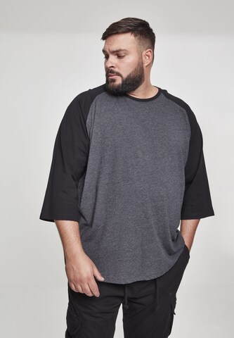 T-Shirt Urban Classics en gris : devant