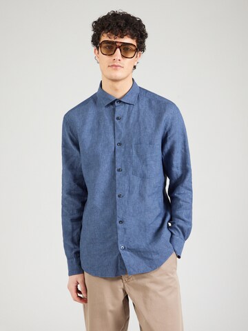 Regular fit Camicia di OLYMP in blu: frontale