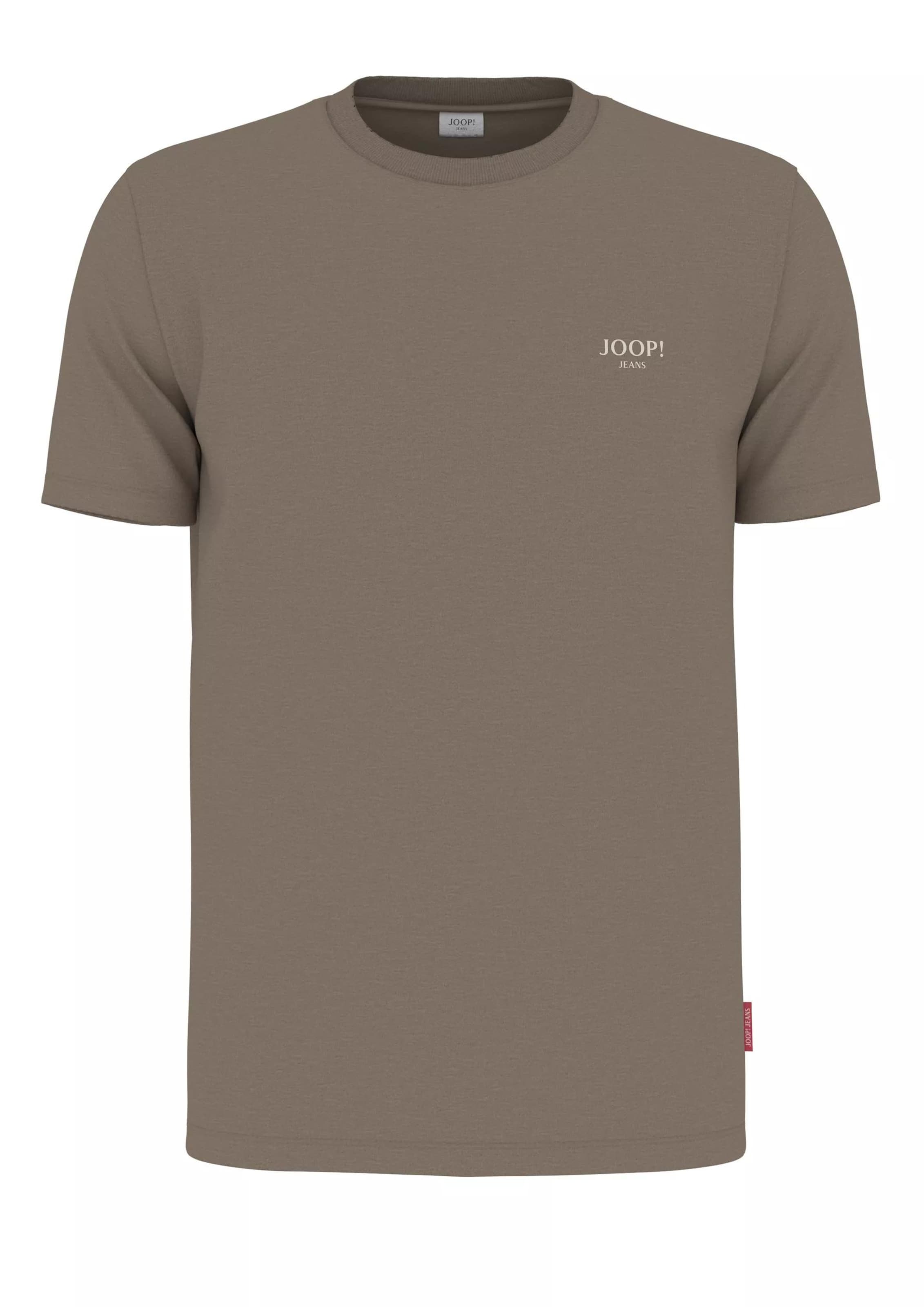JOOP! Jeans T-Shirt 'Alphis' in Braun: Vorderseite